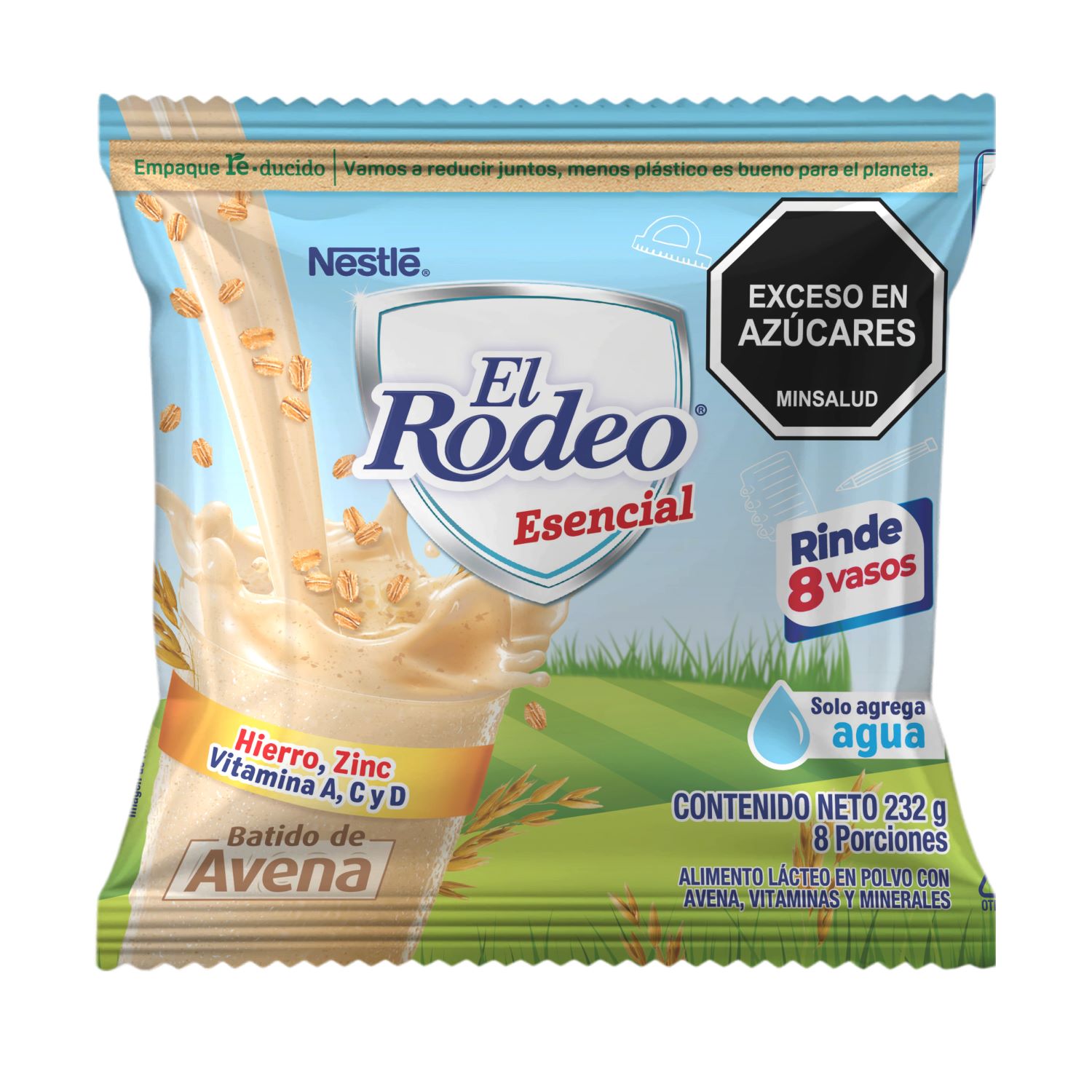BATIDO AVENA DEL RODEO ESENCIAL *232GR