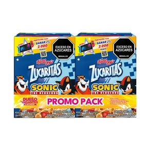 OF CEREAL KELLOGGS ZUCARITAS X2 *260GR
