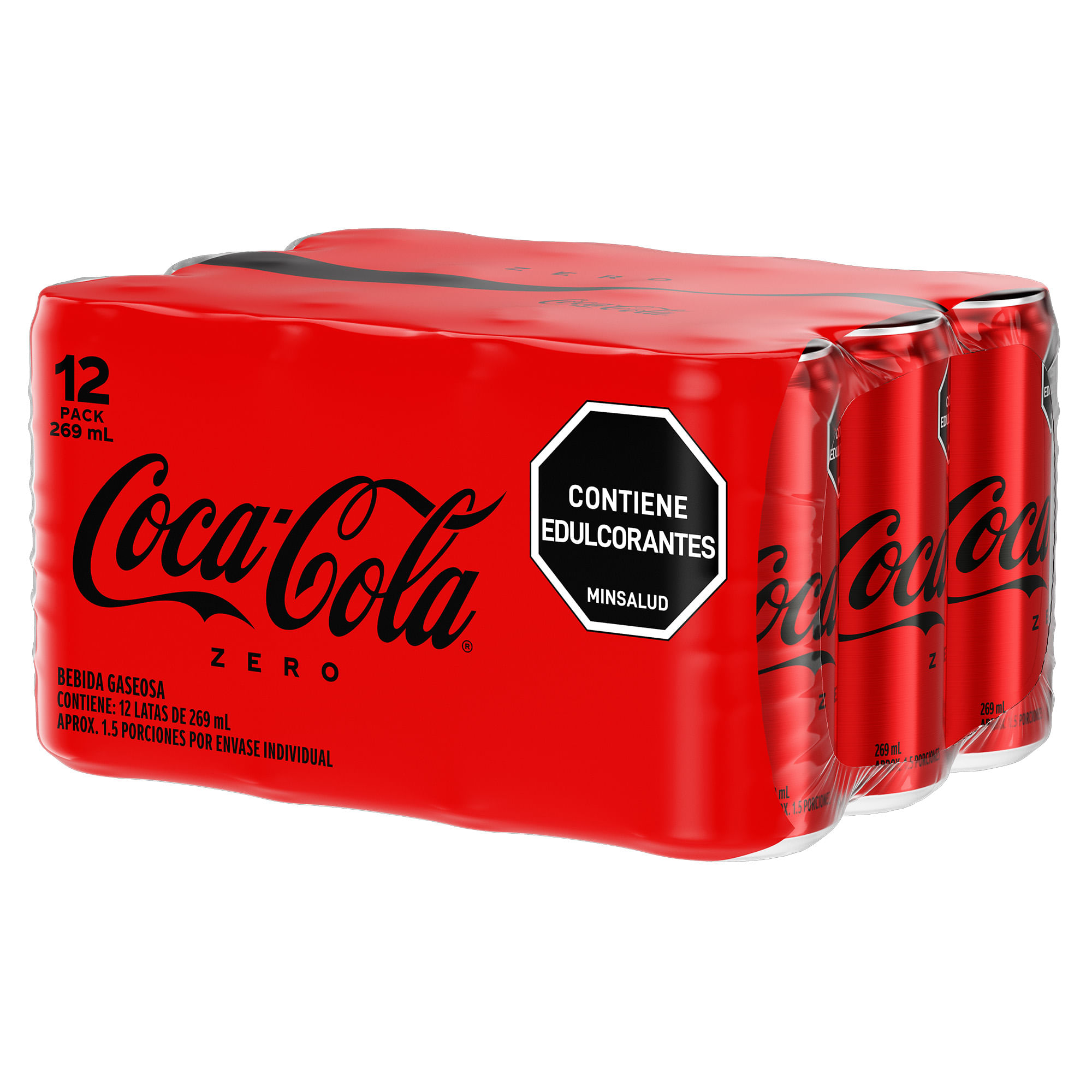 COCACOLA ZERO LATA X12 *269ML