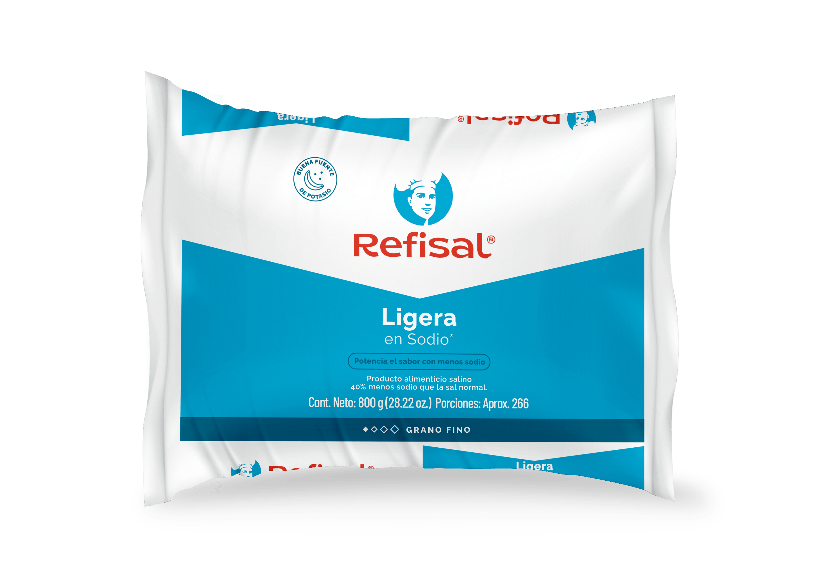SAL LIGERA BOLSA REFISAL X  800 GR