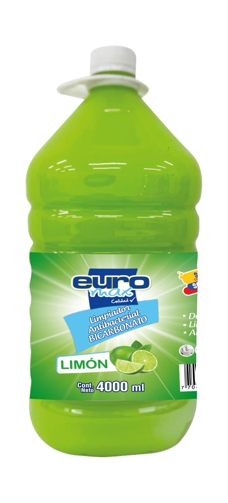 LIMPIAPISOS ANTIB BICARB EUROMAX *4000ML