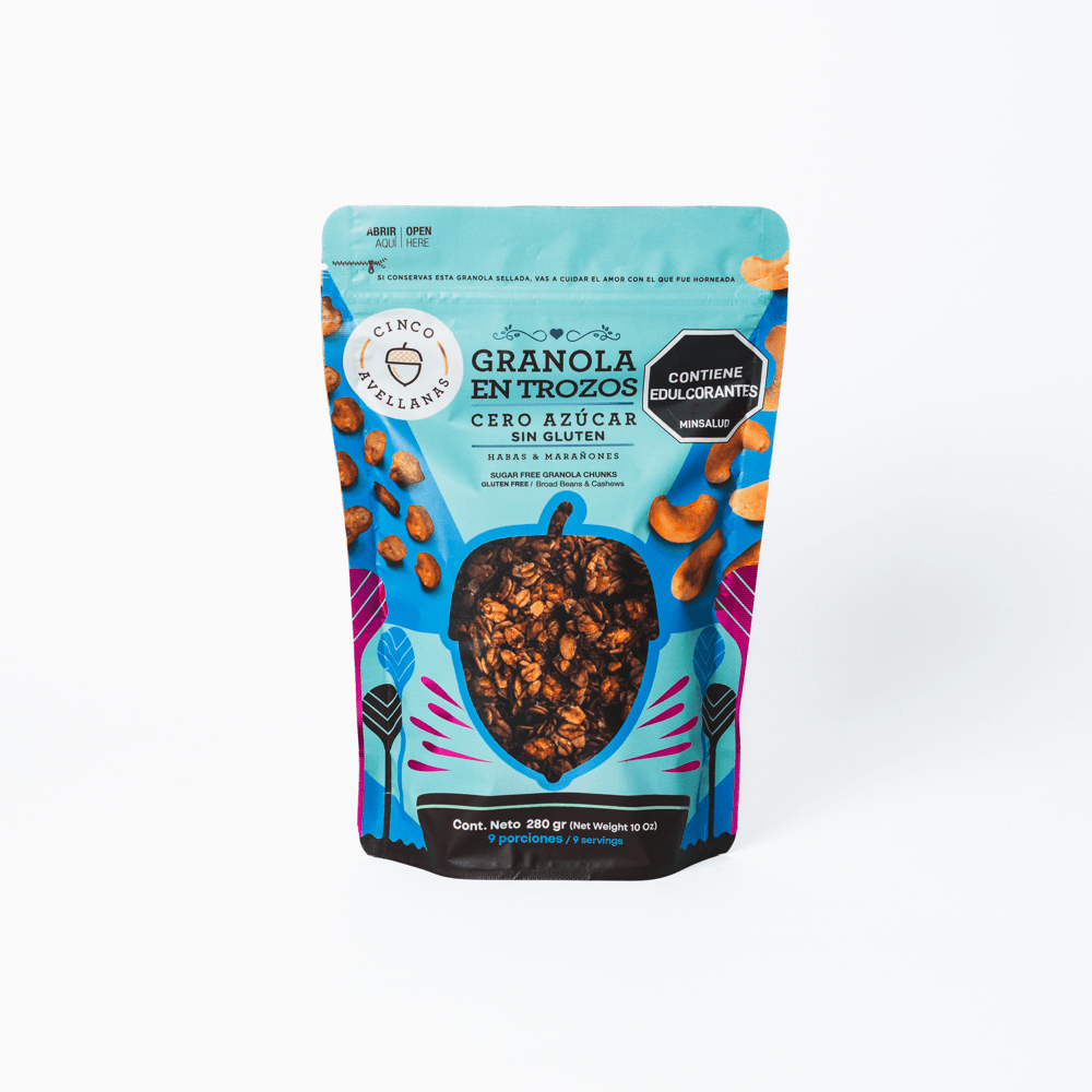 GRANOLA TROZ CERO AZU HABAS MARAN *280GR