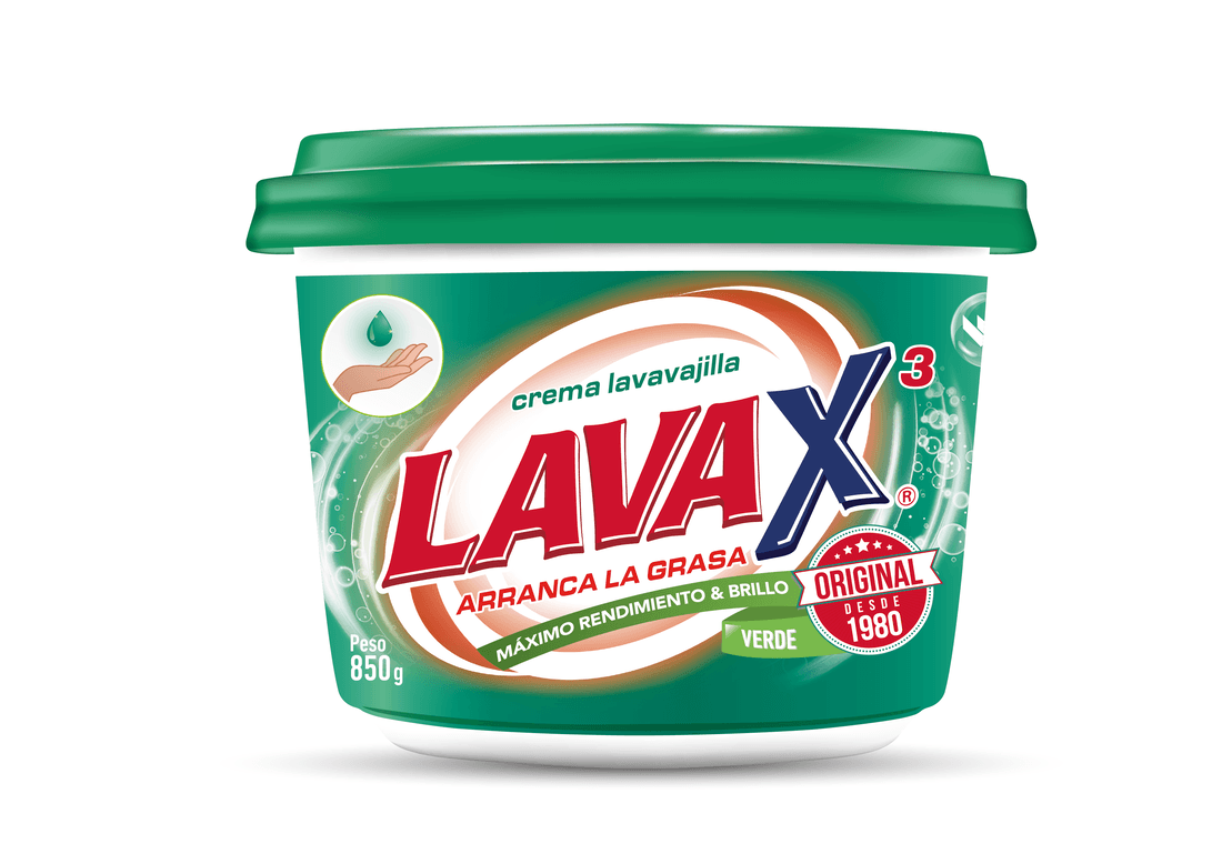 CREMA LAVAVAJILLA LAVAX VERDE *850GR