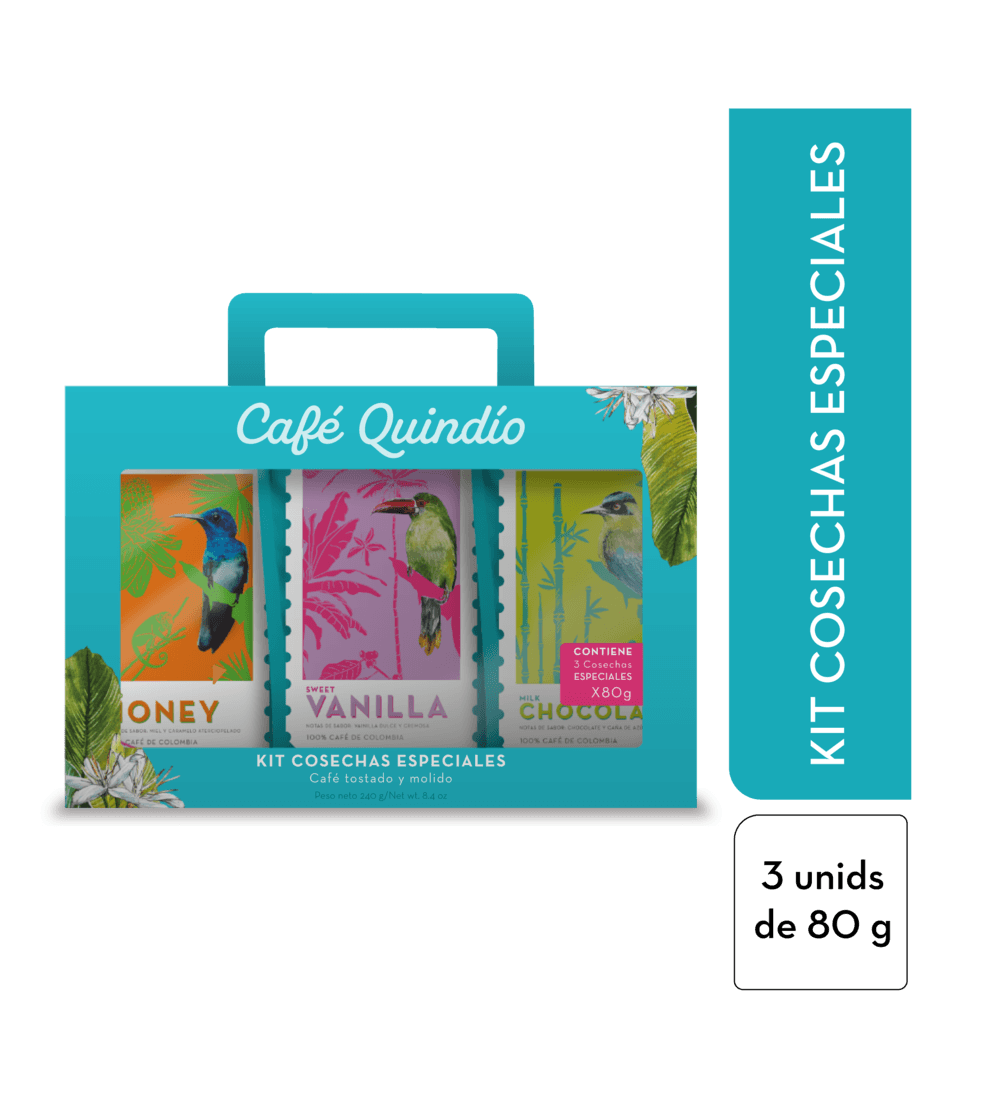 KIT CAFE COSECHAS ESPECIALES X3 *240GR