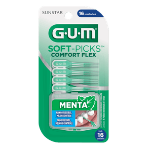 CEPILLO ORT SOFT PICKS FLEX MENTA *16UND