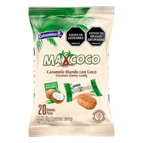 MAX COCO CARAMELO BLANDO X 80 GR