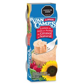 ATUN EN ACEITE VANCAMPS X3 x 80GR