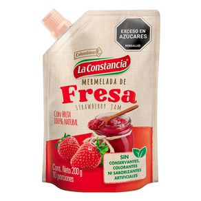 MERMELADA FRESA DP *200GR LA CONSTANCIA