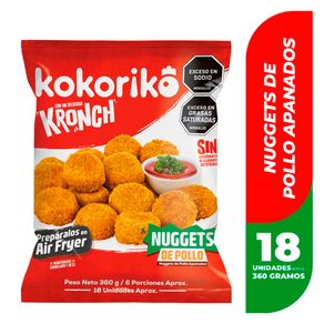 NUGGETS DE POLLO KOKORIKO X 360 G