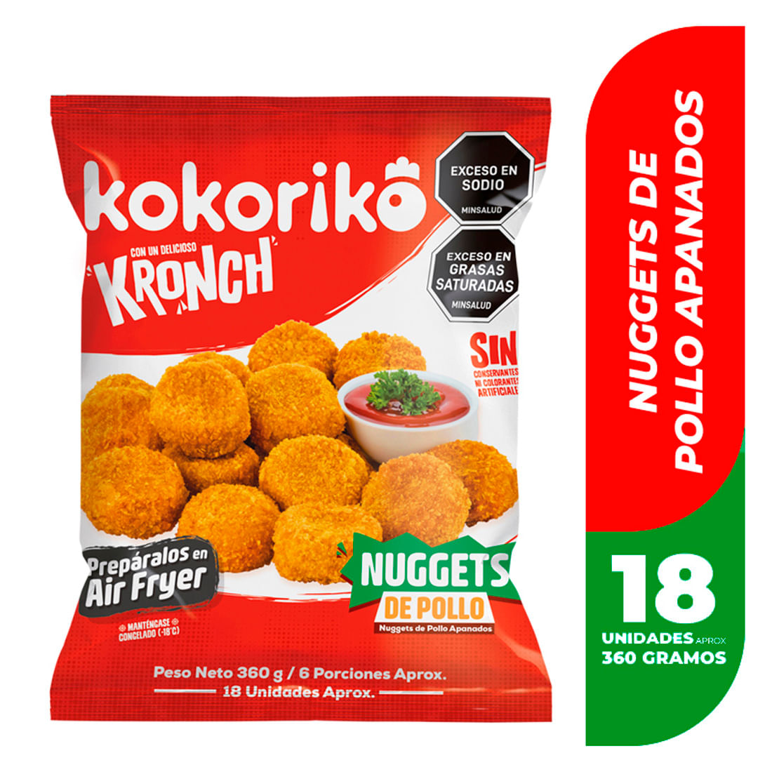 NUGGETS DE POLLO  KOKORIKO X 360 G