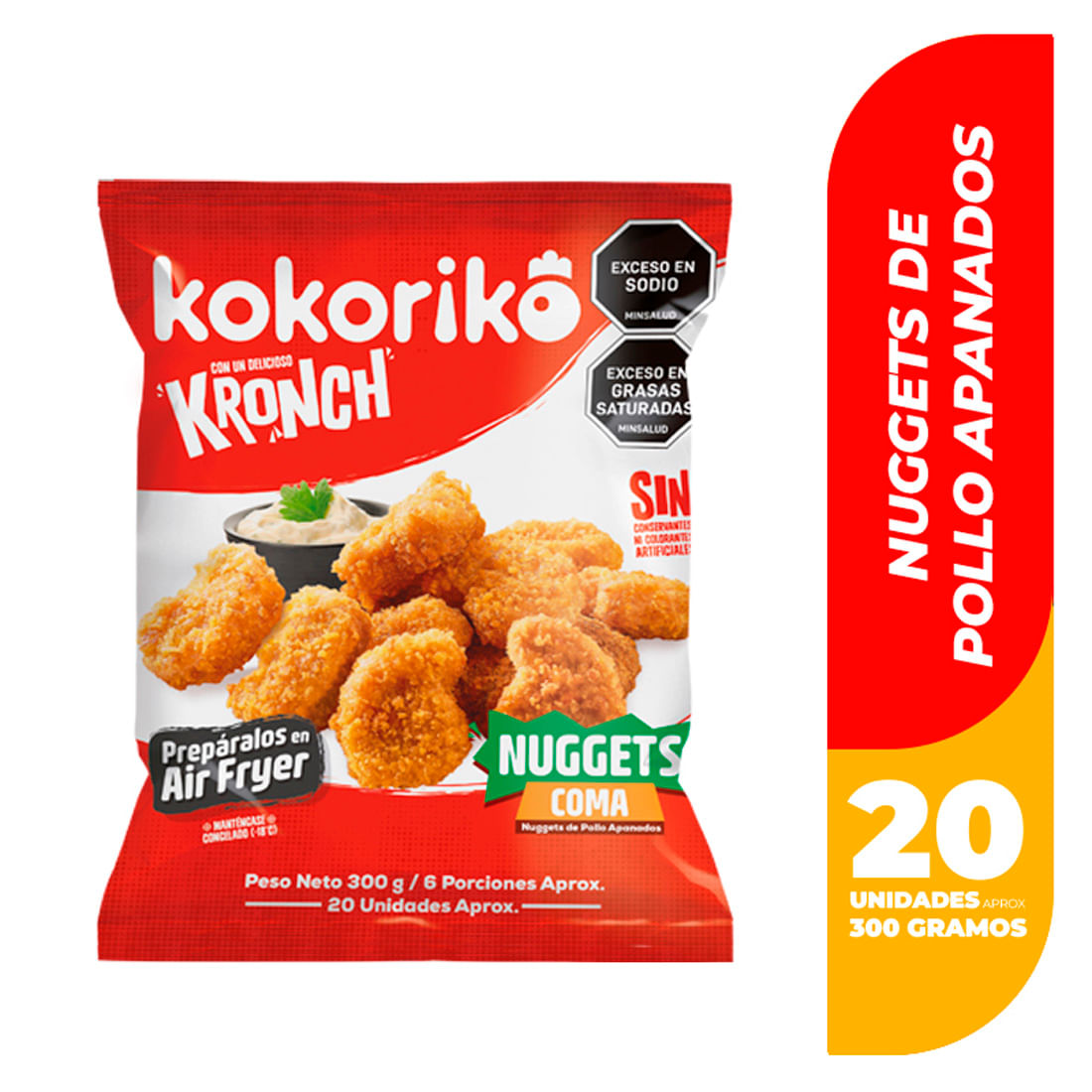 NUGGETS COMA KOKORIKO  x 20UND
