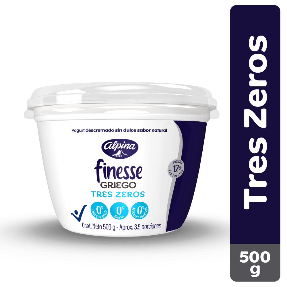 YOGURT GRIEGO TRIPLE ZERO FINESSE *500GR