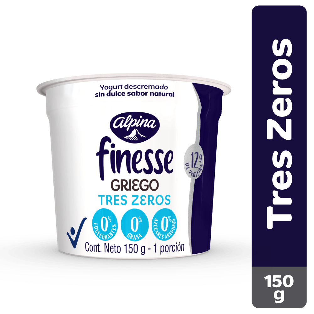 YOGURT GRIEGO TRIPLE ZERO FINESSE *150GR