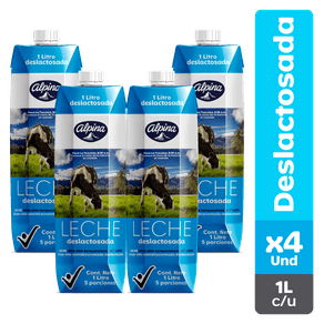 LECHE ALPINA DESLAC 4U x 1L