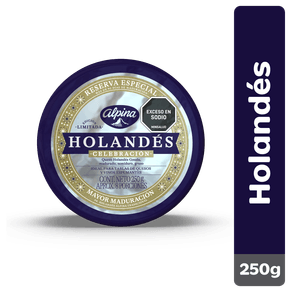 QUESO HOLANDES CELEBRACION ALPINA *250GR