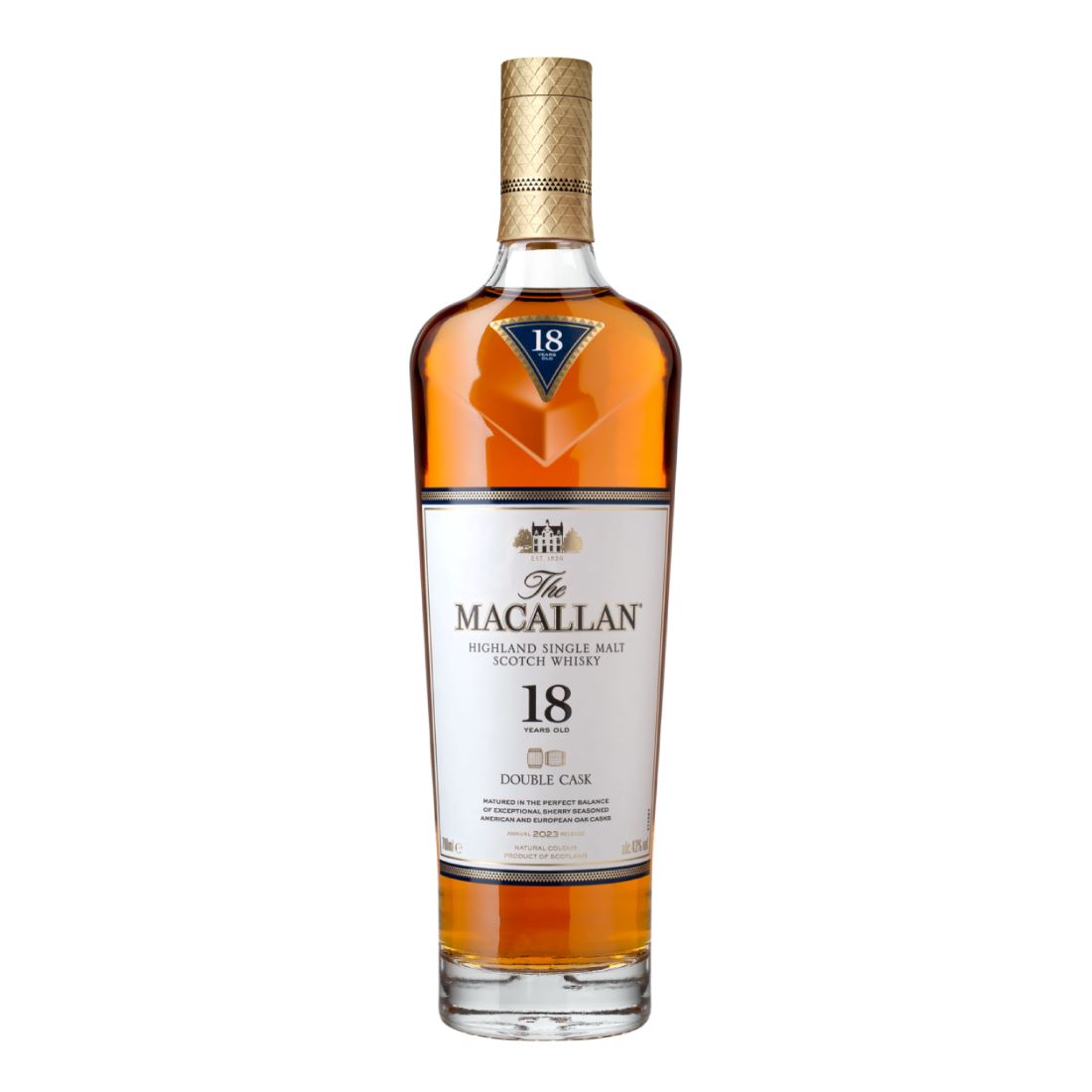 WHISKY MACALLAN DOUBLE CASK 18 AN *700ML