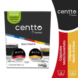 Capsulas Centto Matiz Surtida *51 gr