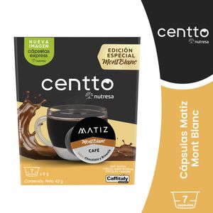 Capsulas Centto Matiz Tentacion *42 gr