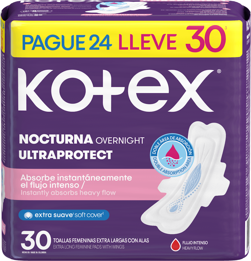 TOALLA NOCTURNA KOTEX PAG24 LL30