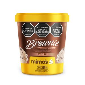 Helado Brownie Mimos Pote *300 gr