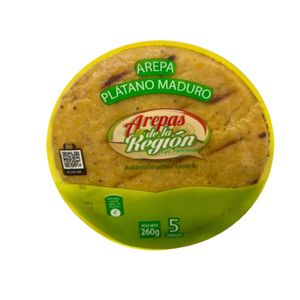 Arepa De Platano Maduro X5 *260 gr