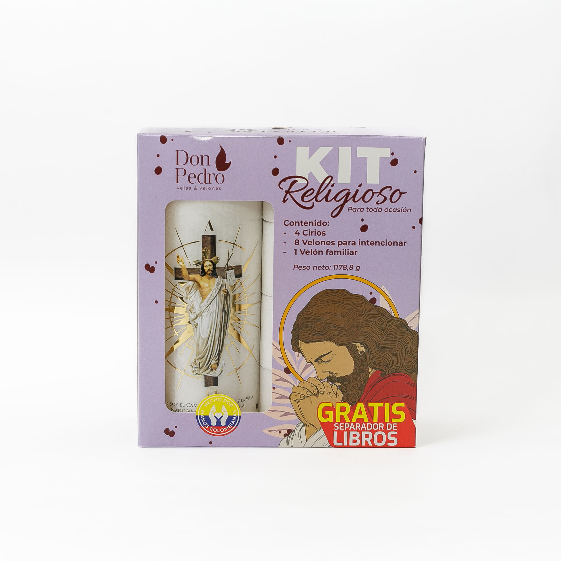 KIT VELONES RELIGIOSOS DON PEDRO *1UND