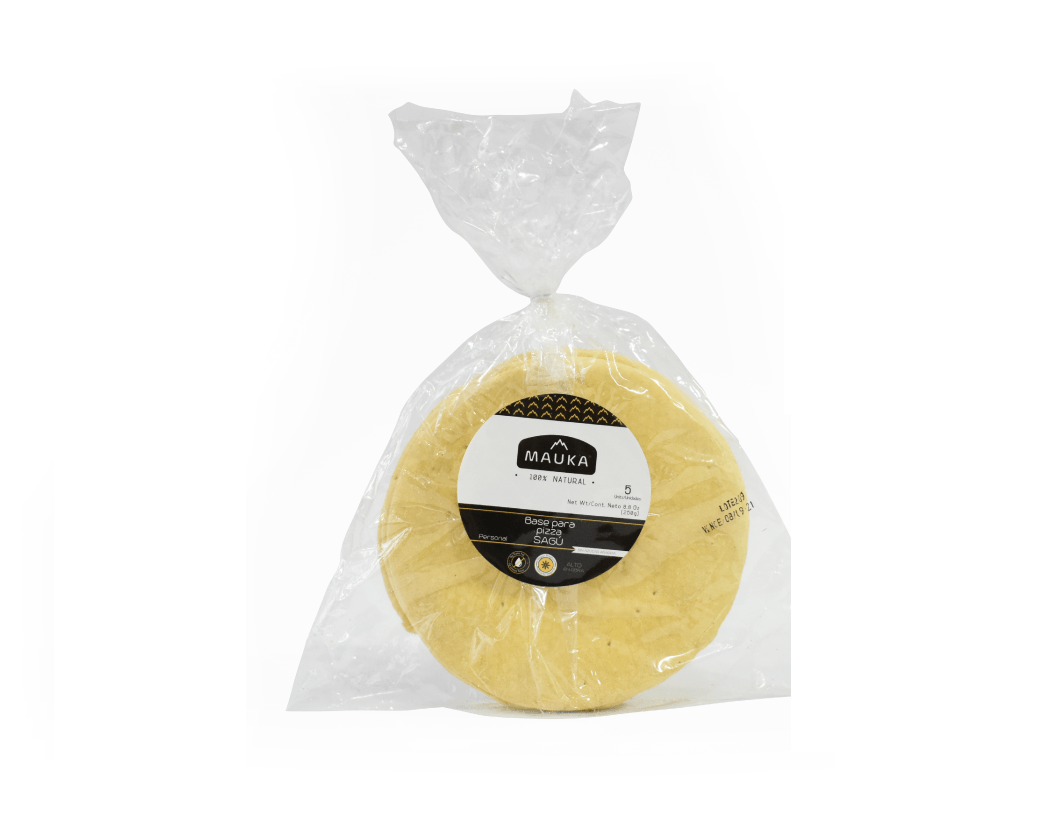 BASE PIZZA SAGU MAUKA VEGANO *250GR