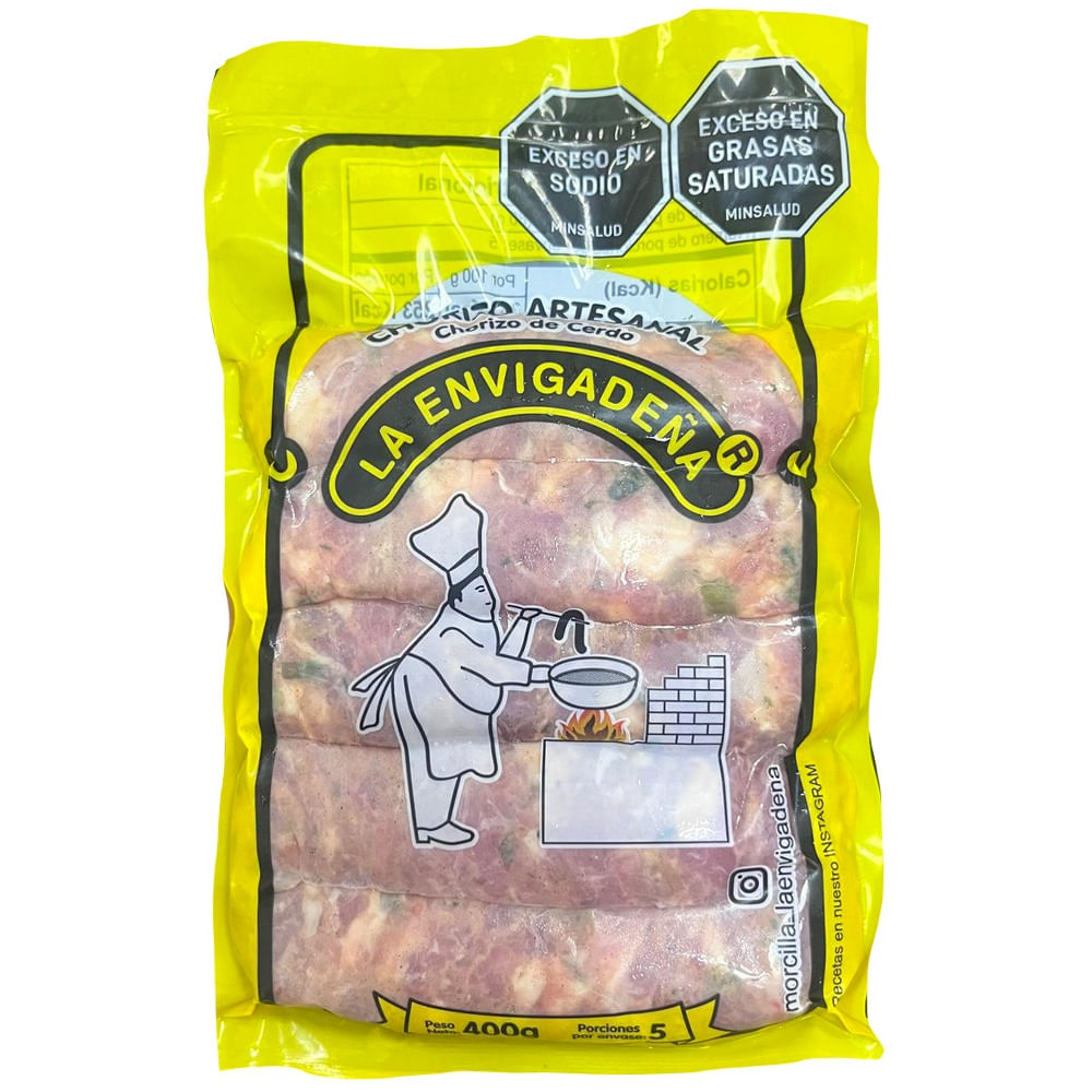 CHORIZO ARTESANAL TIP COCTEL *400GR