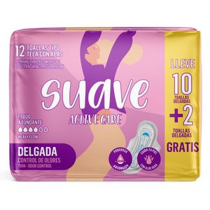 Of Toallas Femeni Tela Alas Delgada Suave 10 und