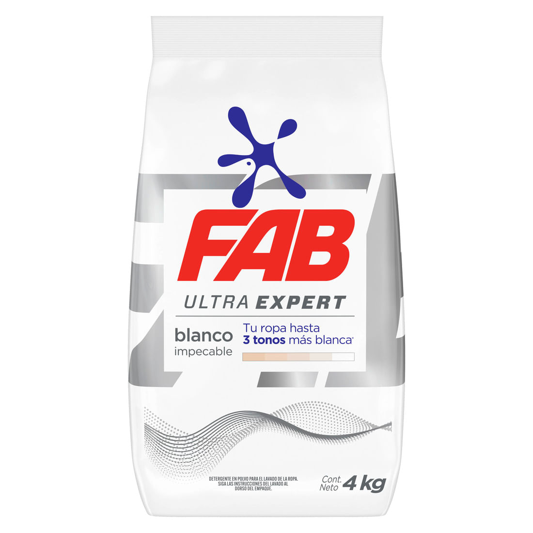DETERGENTE FAB POLVO ULTRA BLAN *4KG