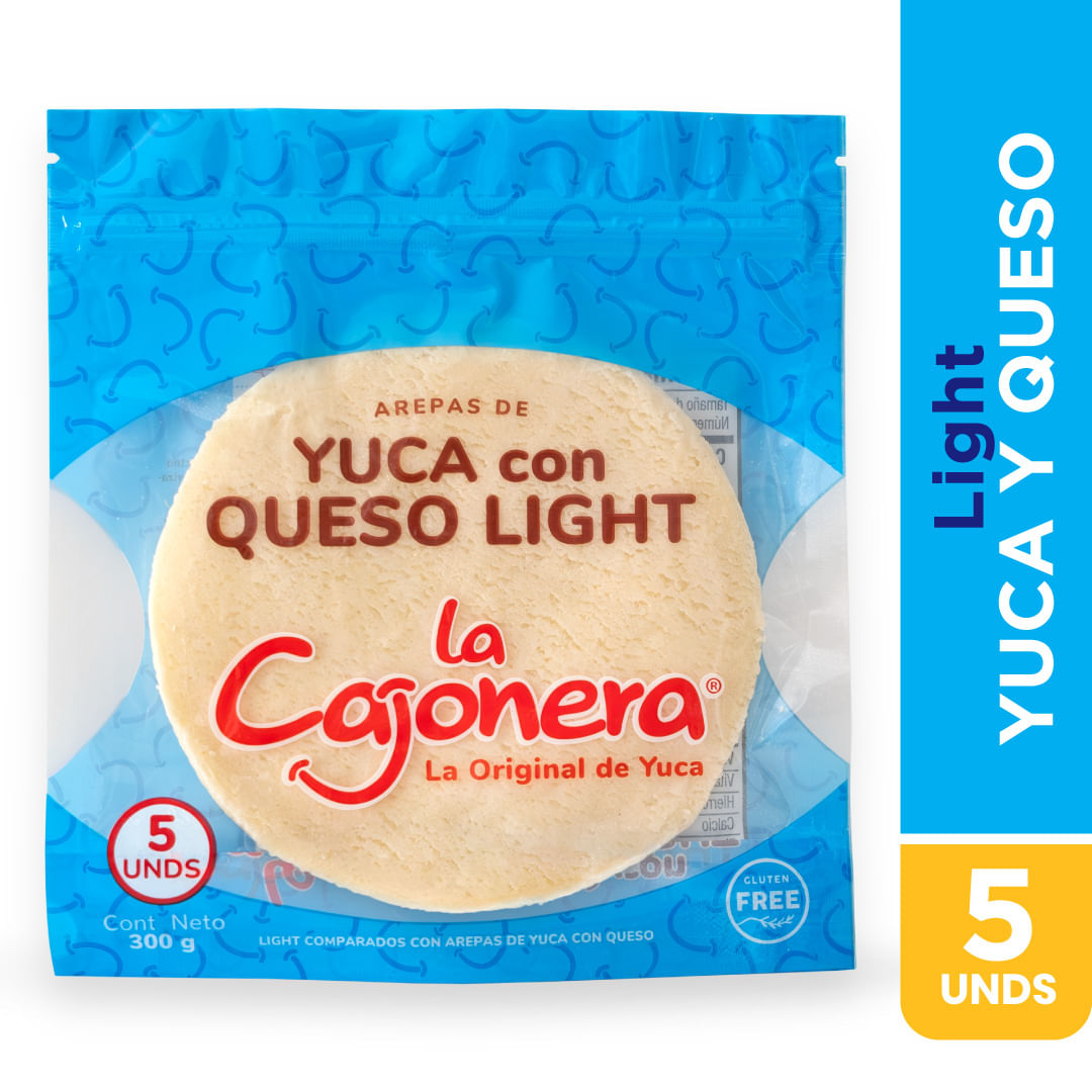 AREPA DE YUCA LIGHT CAJONERA  x 300GR