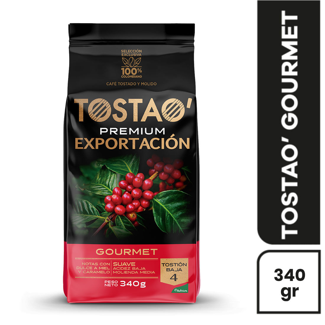 CAFE TOSTAO GOURMET BOLSA *340GR
