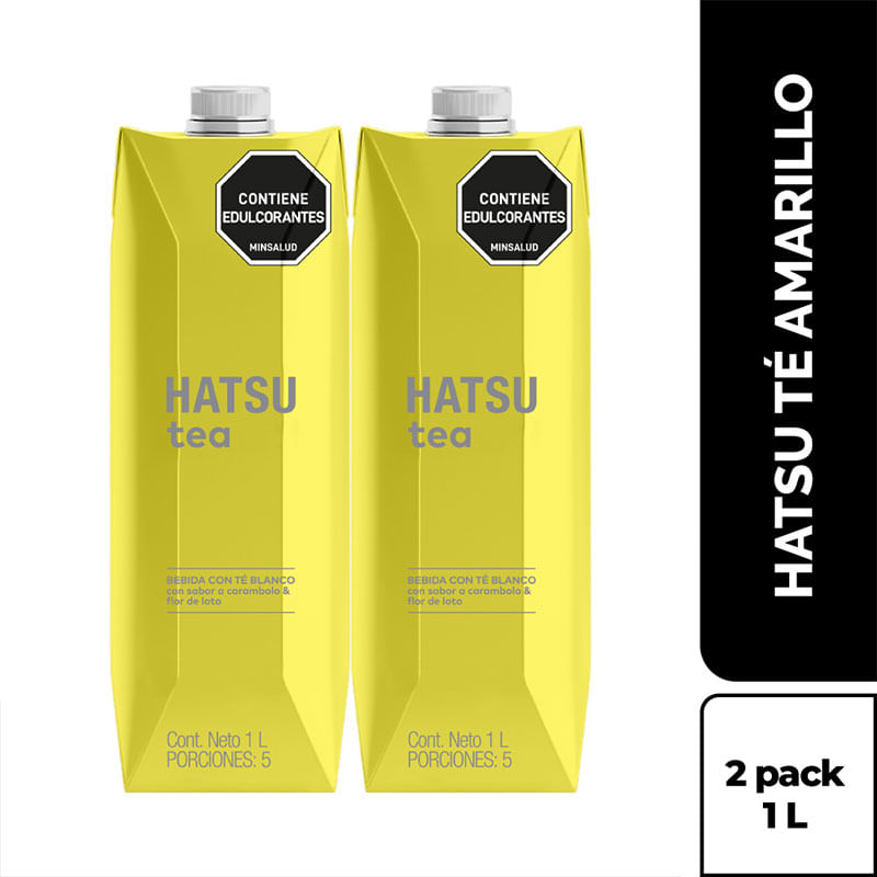 BEBIDA DE TE AMARILLO HATSU *2UND*1000ML