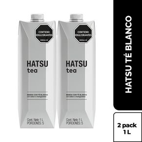BEBIDA DE TE BLANCO HATSU X 2UND*1000ML