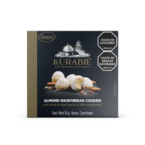GALLETA KURABIE GRECO ALMENDRA x 50 GRS