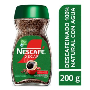 NESCAFE DECAFEINADO x 200GR