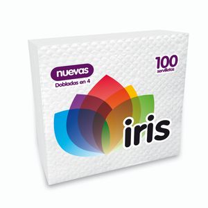 Servilleta Iris 100 Hojas *1 und
