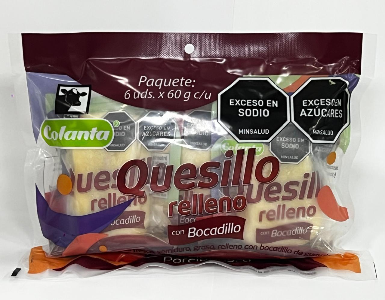 QUESILLO COLANTA RELL BOCADILL X6 *360GR