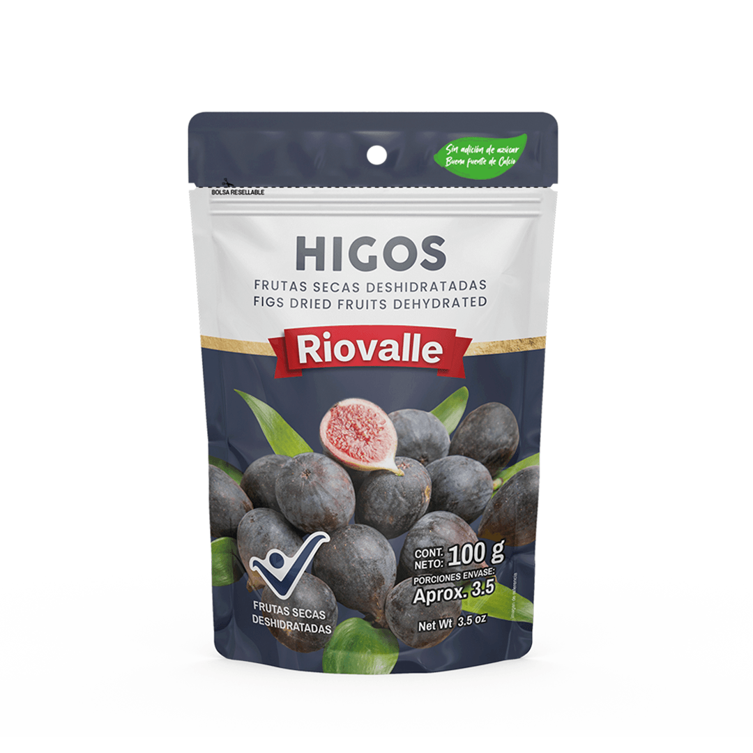 HIGOS DESHIDRATADOS RIOVALLE DP *100GR