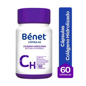Capsulas Benet Colageno Hidro X60 *120 gr