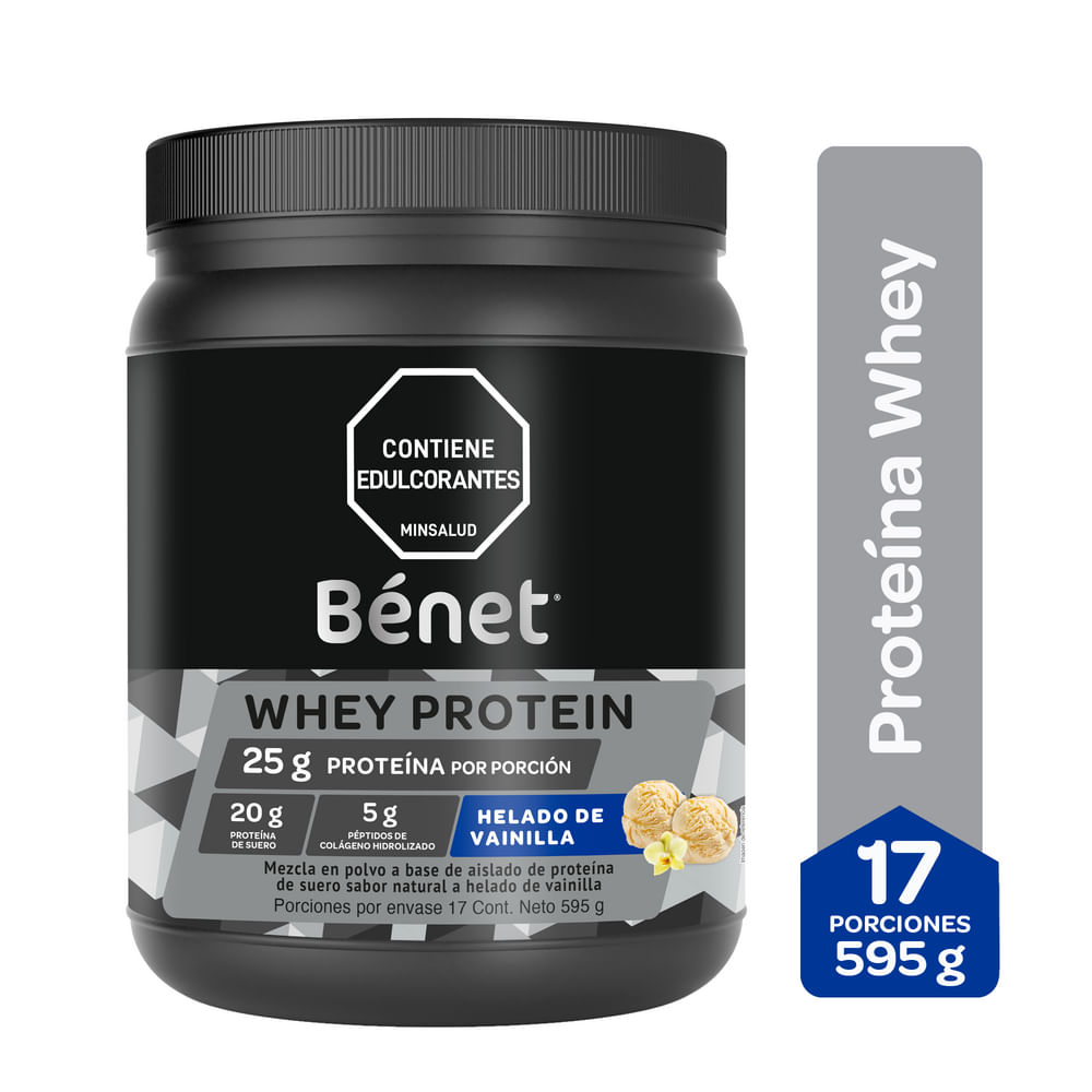 PROTEINA BENET WHEY VAINILLA *595GR