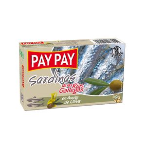 Sardinas En Aceite Oliva Pay Pay *115 gr