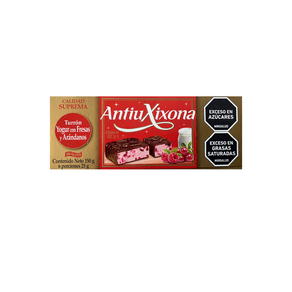 TURRON YOGUR CON FRESAS Y ARAND *150GR
