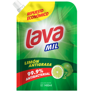 Lava Mil Liquido Limon Dp *1400 ml