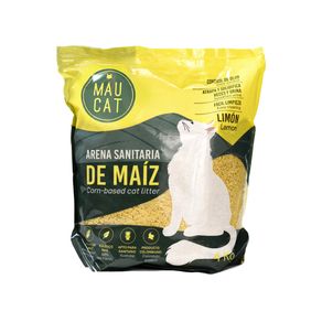 ARENA DE GATO DE MAIZ AROMA A LIMON *4KG