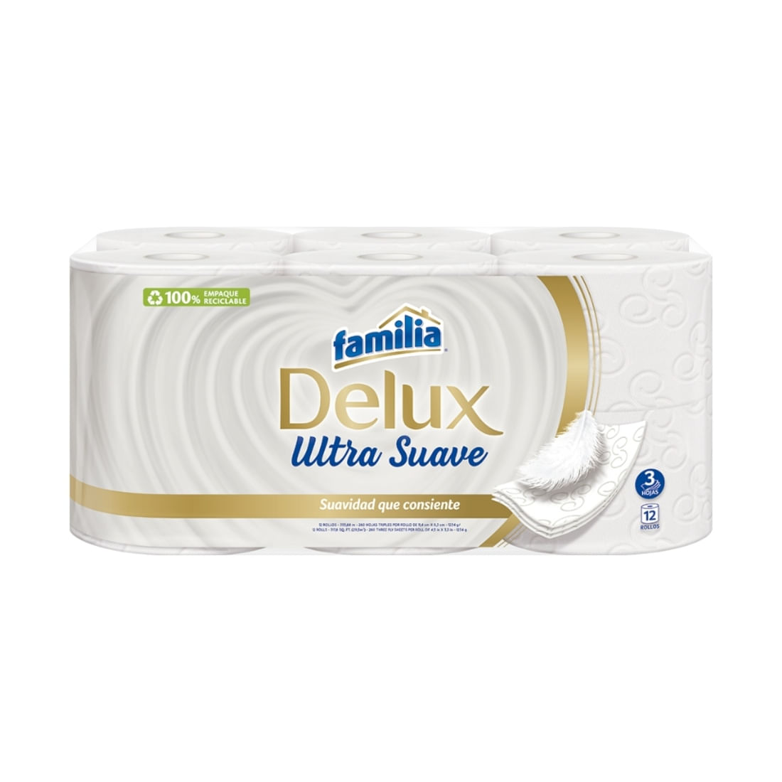 PAPEL HIG. FAMILIA DELUX X12ROLLOS