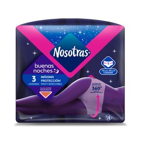 TOALLA NOSOTRAS BUENAS NOCHES TALLA Sx3U