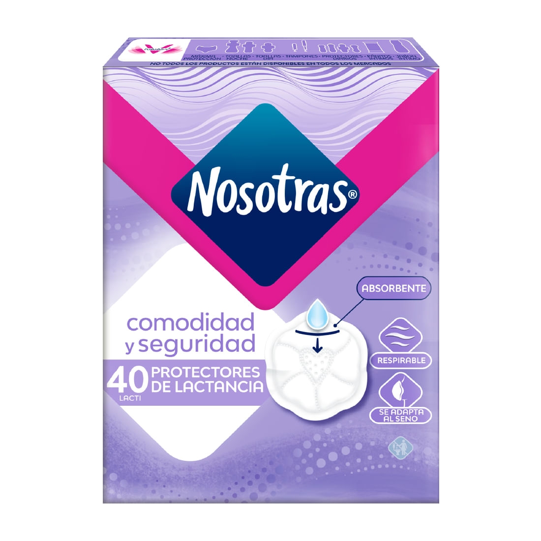 PROTECTORES DE LACTANCIA NOSOTRAS*40UND