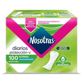 PROTECTORES DIARIOS NORMAL NOSOTRAS*100U