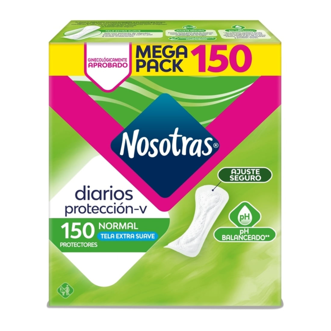 PROTECTORES DIARIOS NORMAL NOSOTRAS*150U